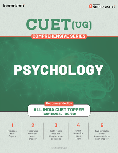 CUET Psychology Book 2026 By Supergrads