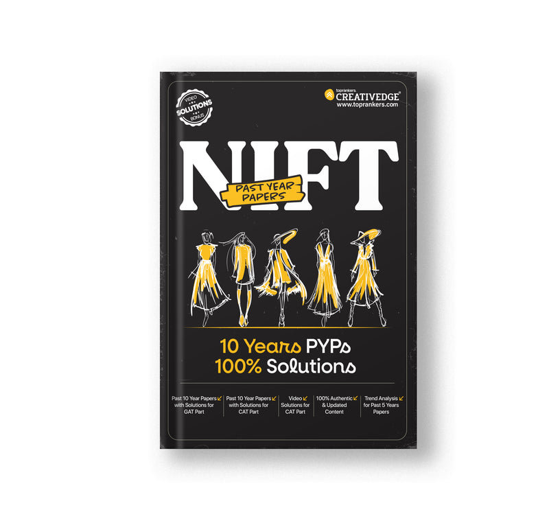 NIFT Previous Year Papers | 10 years fully solved papers for CAT & GAT (2015-2025)