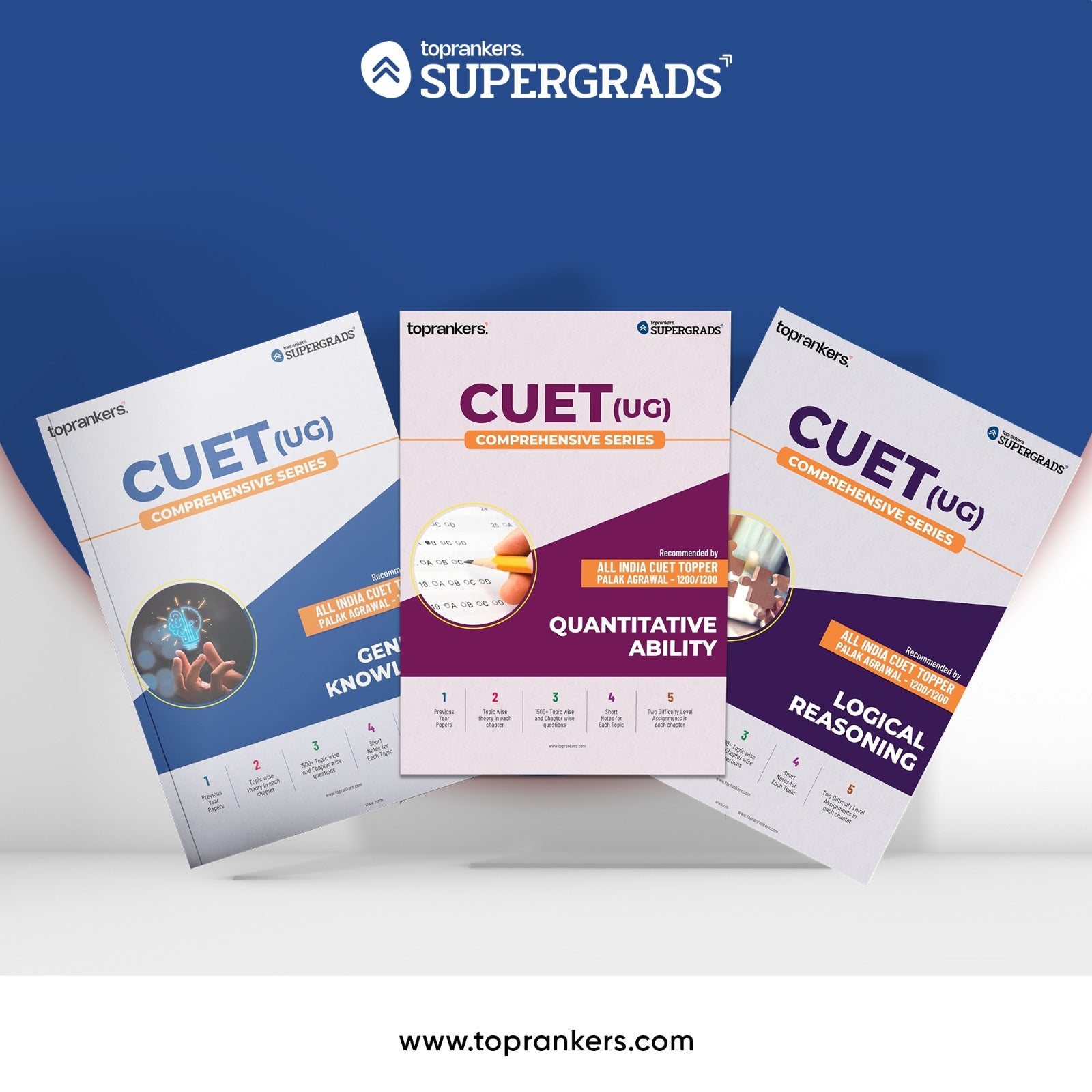CUET General Aptitude Book 2026 By Supergrads