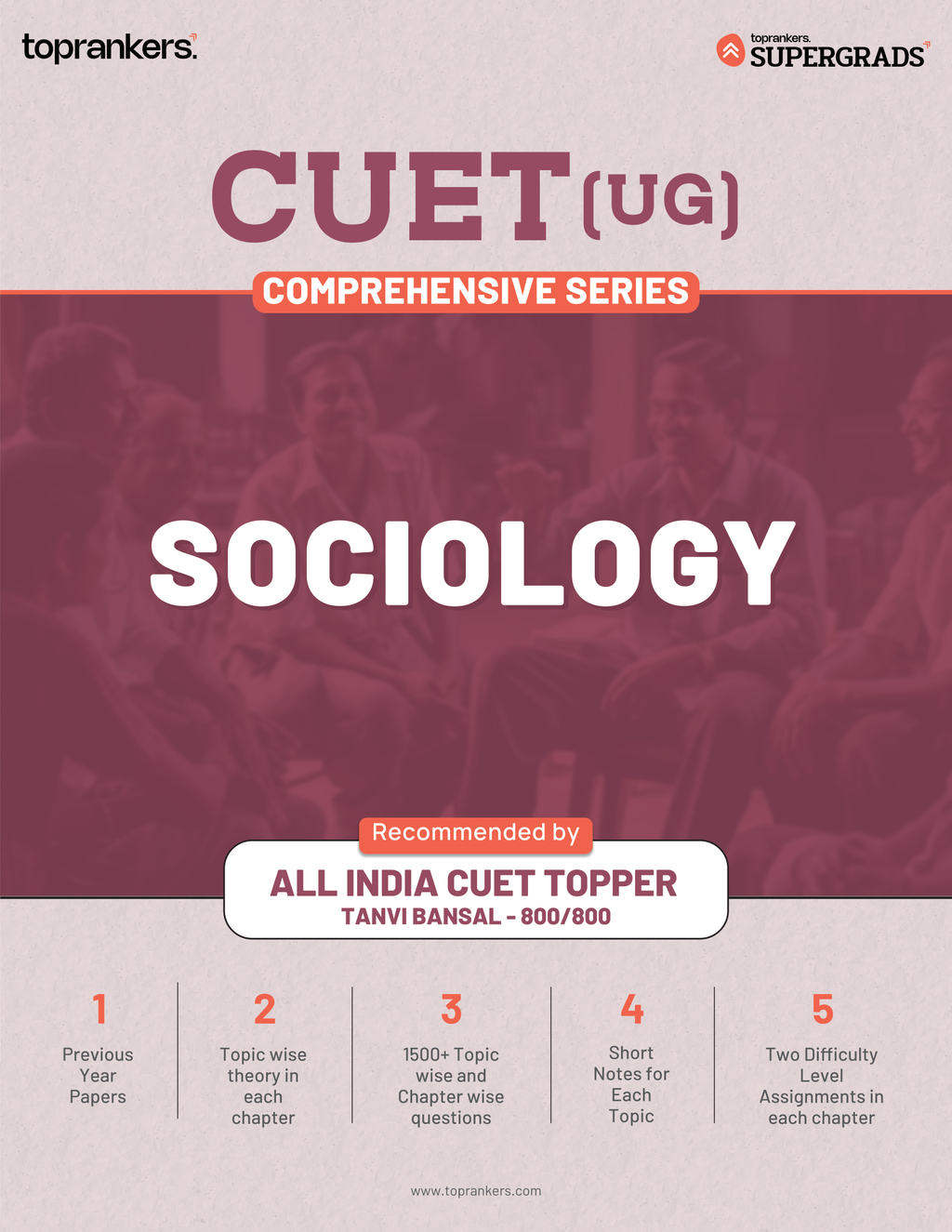 CUET Sociology Book 2026 By Supergrads