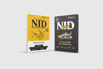 NID Past Year Papers and Sample Papers Bundle | Set of 2 books | By Creative Edge
